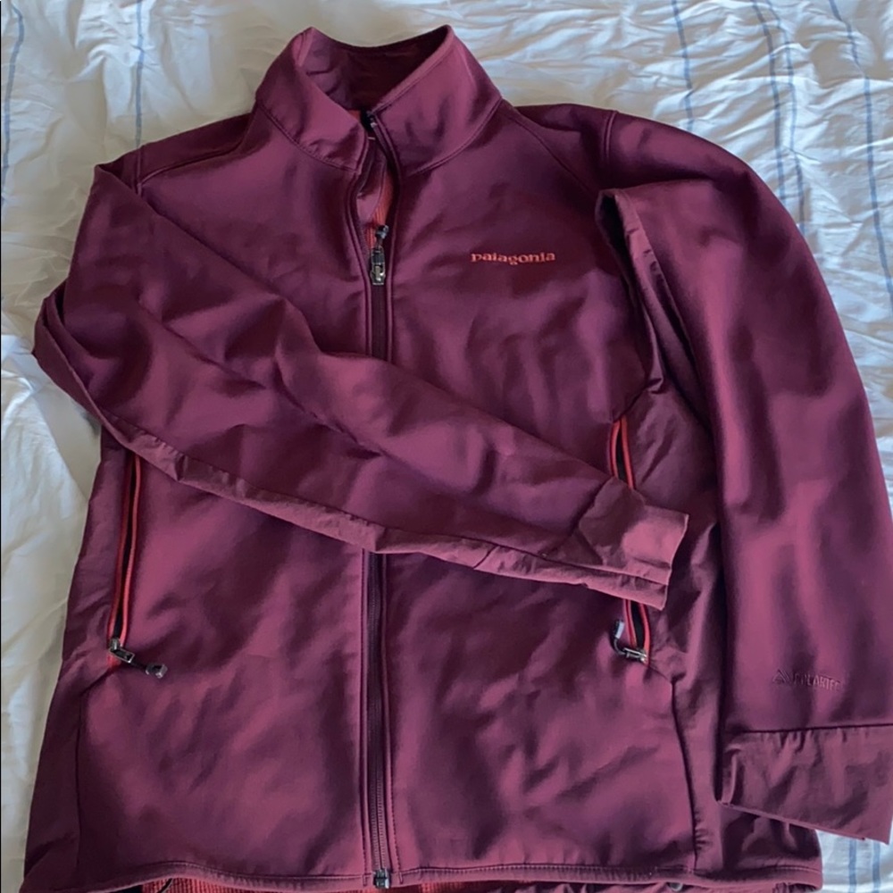 Patagonia polartec full zip jacket